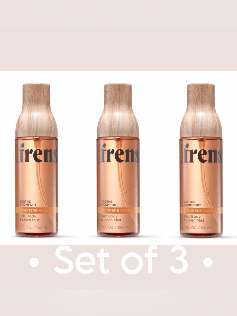 Being Frenshe •Cashmere Vanilla• Hair, Body & Linen Mist